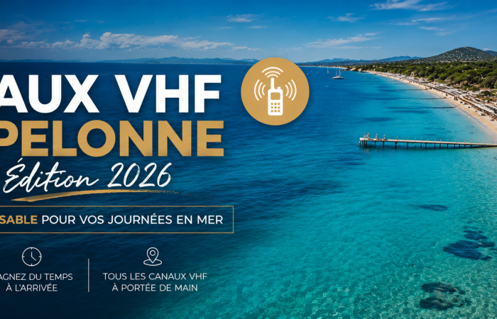 Canaux VHF Pampelonne 2026 by Mercurio